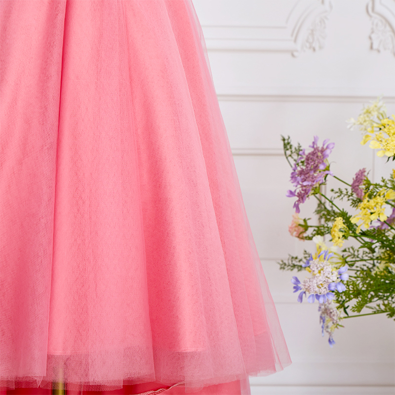 Mesh Folds Sleeveless Maxi Dresses - image 7