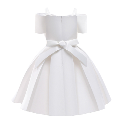 Satin Bow Cap Sleeve Midi Dresses - image 28