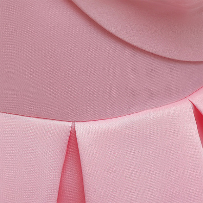 Satin Bow Cap Sleeve Midi Dresses - image 7