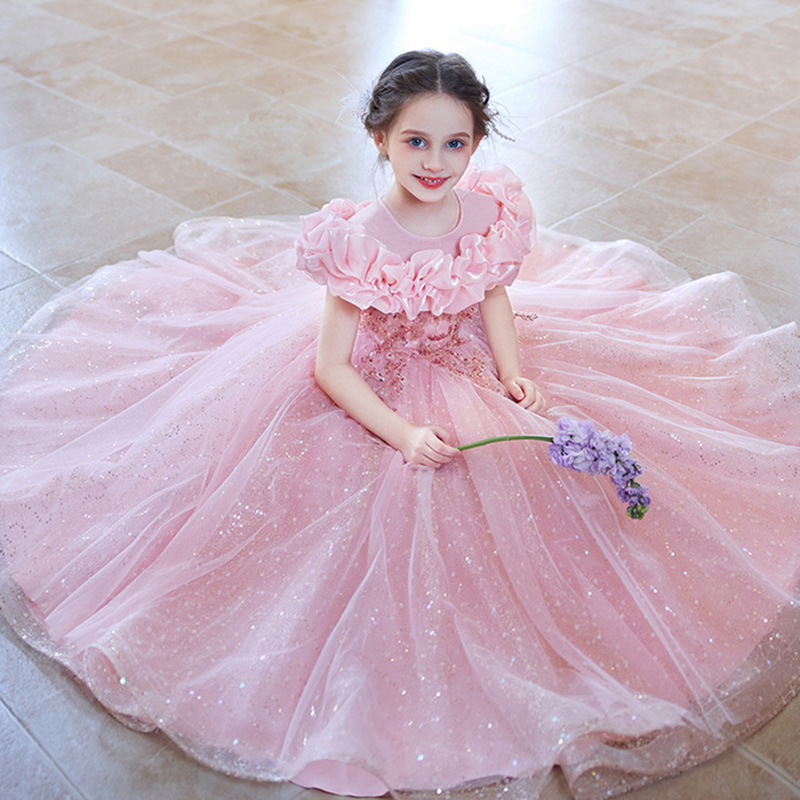 Mesh Fluffy Sleeveless Maxi Dresses - image 14