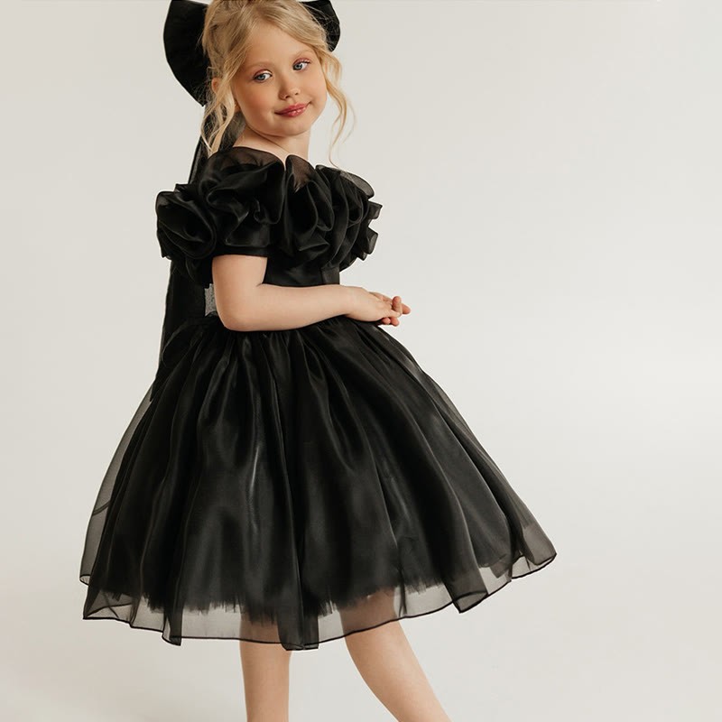 Organza Rosette Sleeveless Midi Dresses - image 3