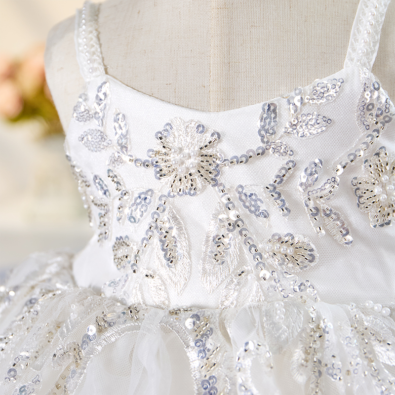 Glitter Sequins Bow Sleeveless Midi Dresses - image 7