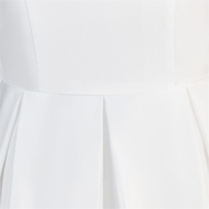 Satin Bow Sleeveless Maxi Dresses - image 16