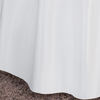 Satin Bow Sleeveless Maxi Dresses - image 17