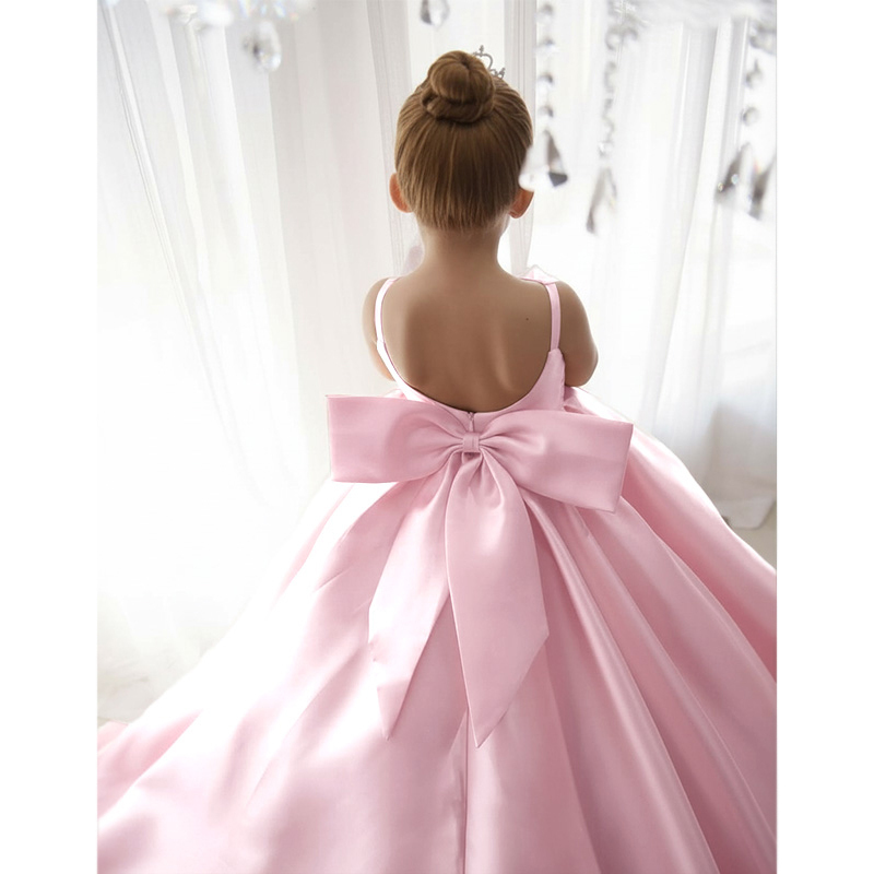 Satin Bow Sleeveless Maxi Dresses - image 33