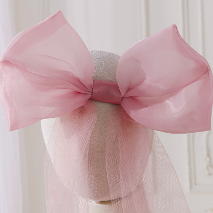 Organza Rosette Short Sleeve Midi Dresses - image 4