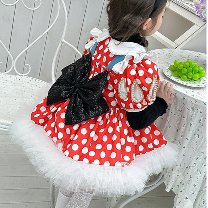 Satin Bow Short Sleeve Midi Dresses With Headbands And Safety  Shorts - image 8