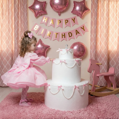 Organza Bow Long Sleeve Midi Dresses - image 3