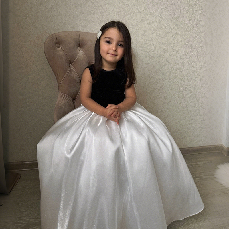 Satin Bow Sleeveless Maxi Dresses - image 15