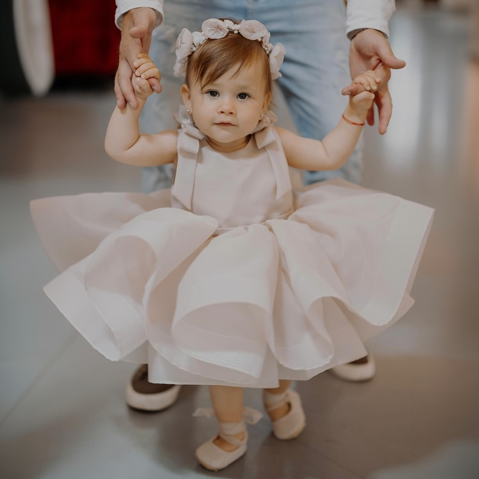 Organza Bow Sleeveless Midi Dresses - image 2