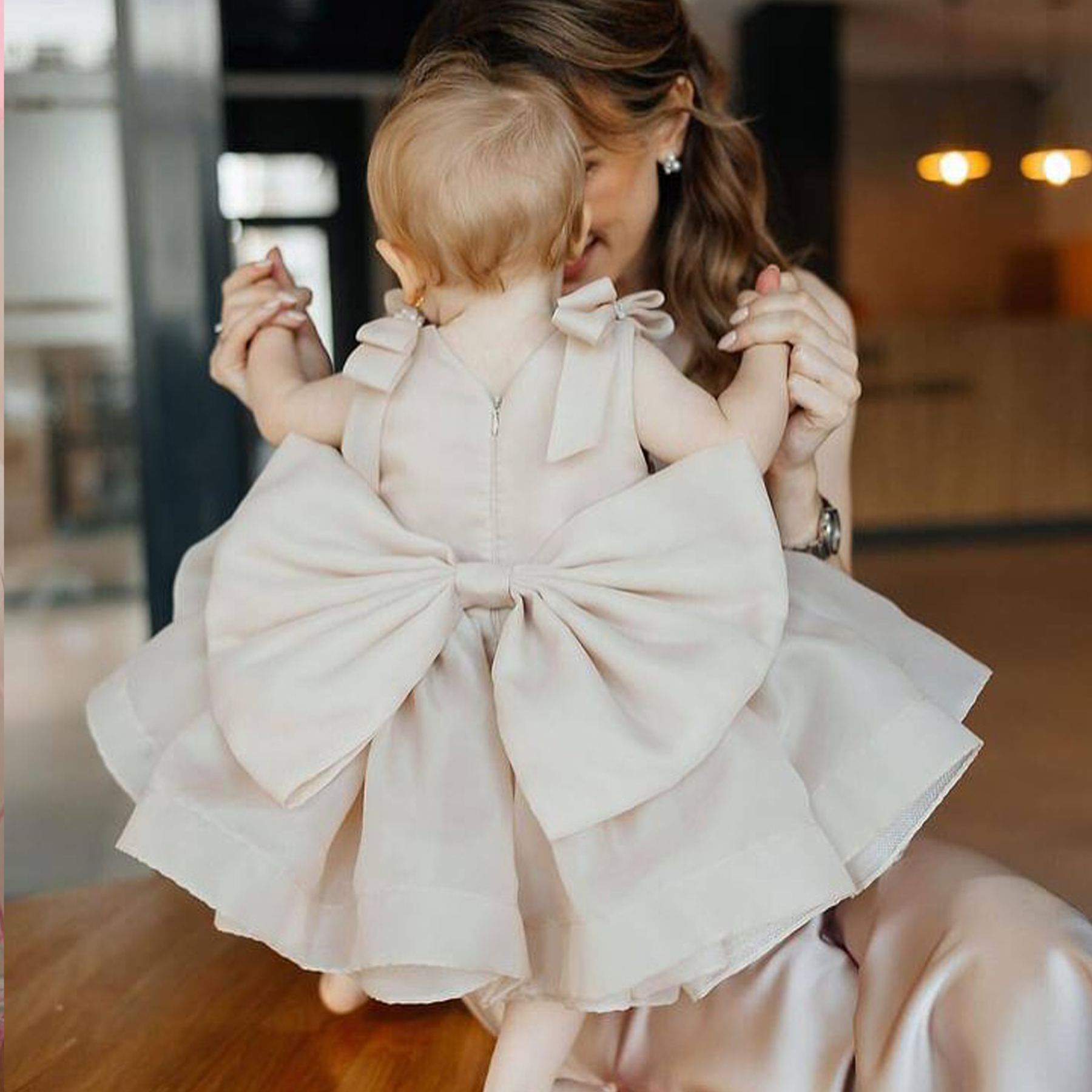 Organza Bow Sleeveless Midi Dresses - image 7