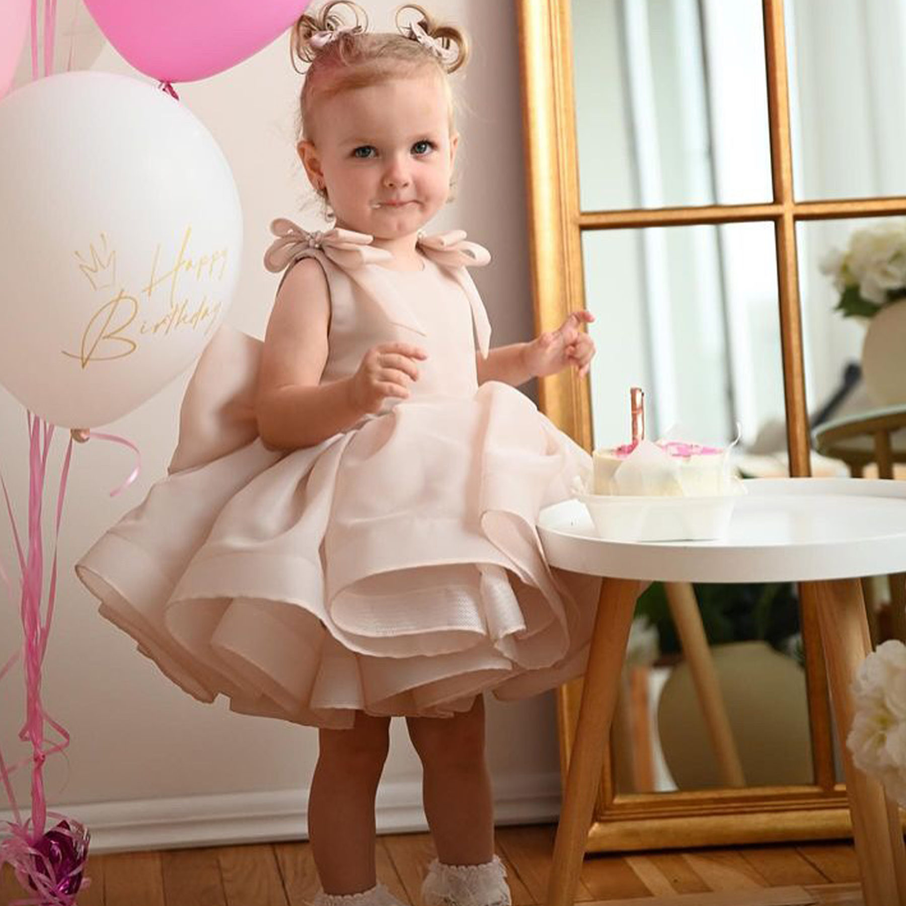 Organza Bow Sleeveless Midi Dresses - image 4