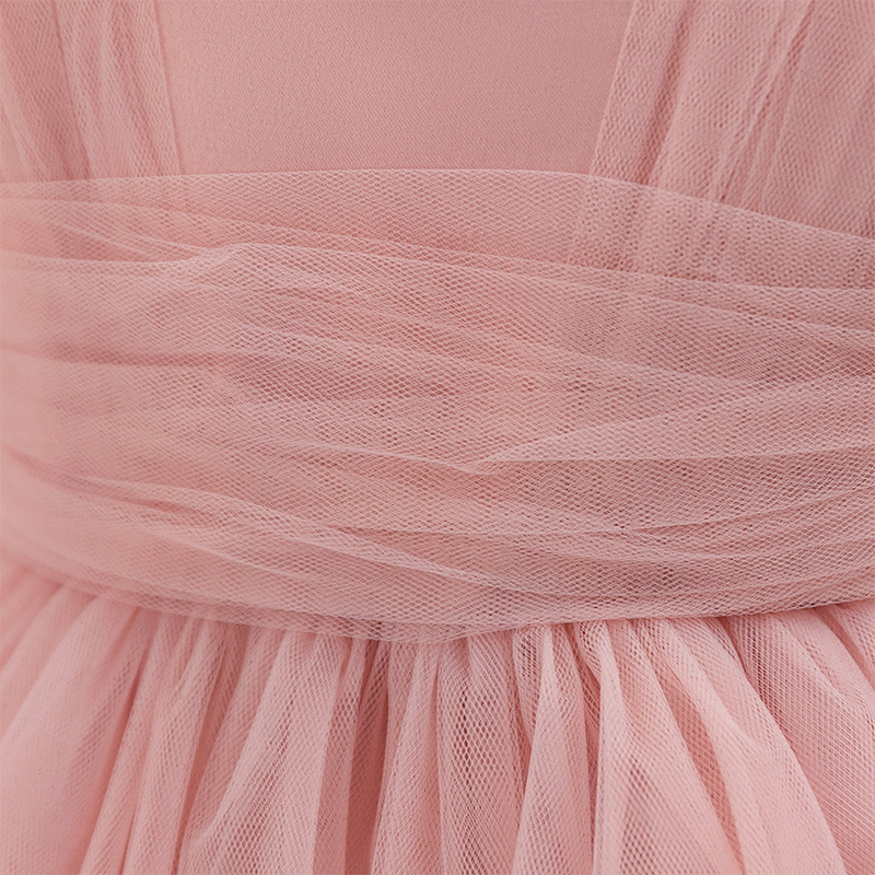 Mesh Bow Sleeveless Midi Dresses - image 5