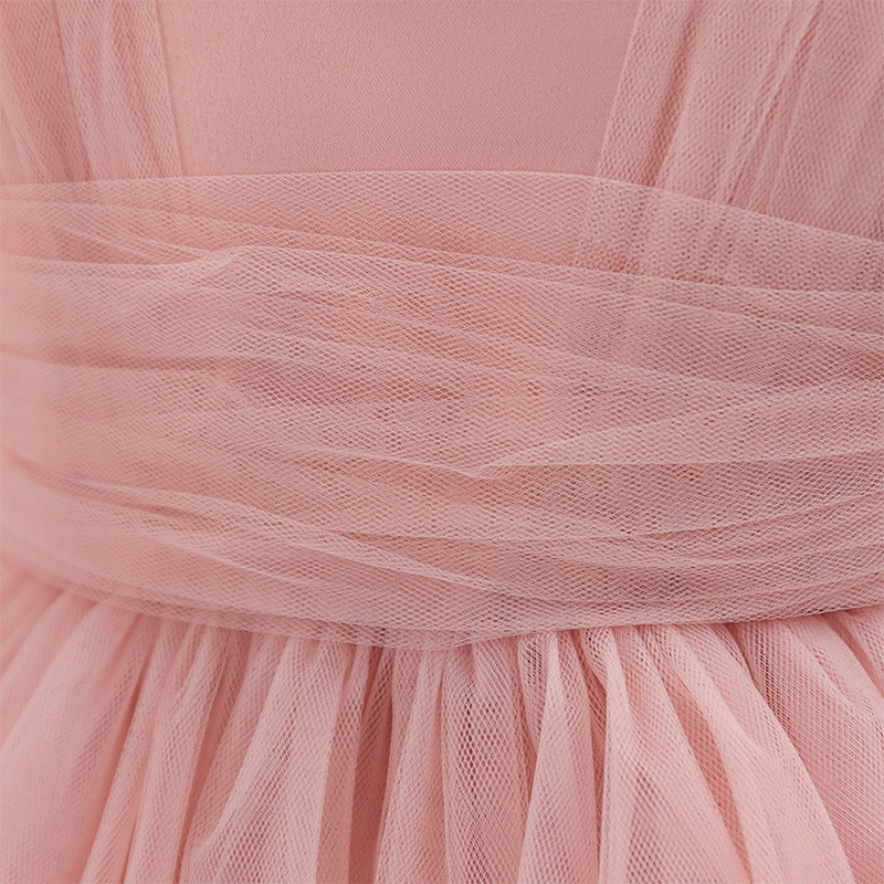 Mesh Bow Sleeveless Midi Dresses - image 5