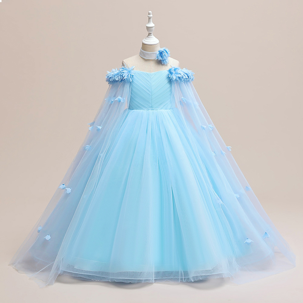 Mesh Rosette Sleeveless Midi Dresses - image 3