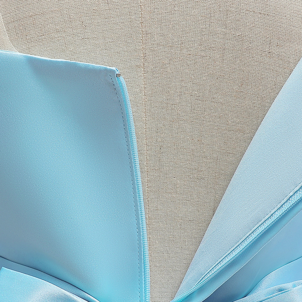 Mesh Rosette Sleeveless Midi Dresses - image 17