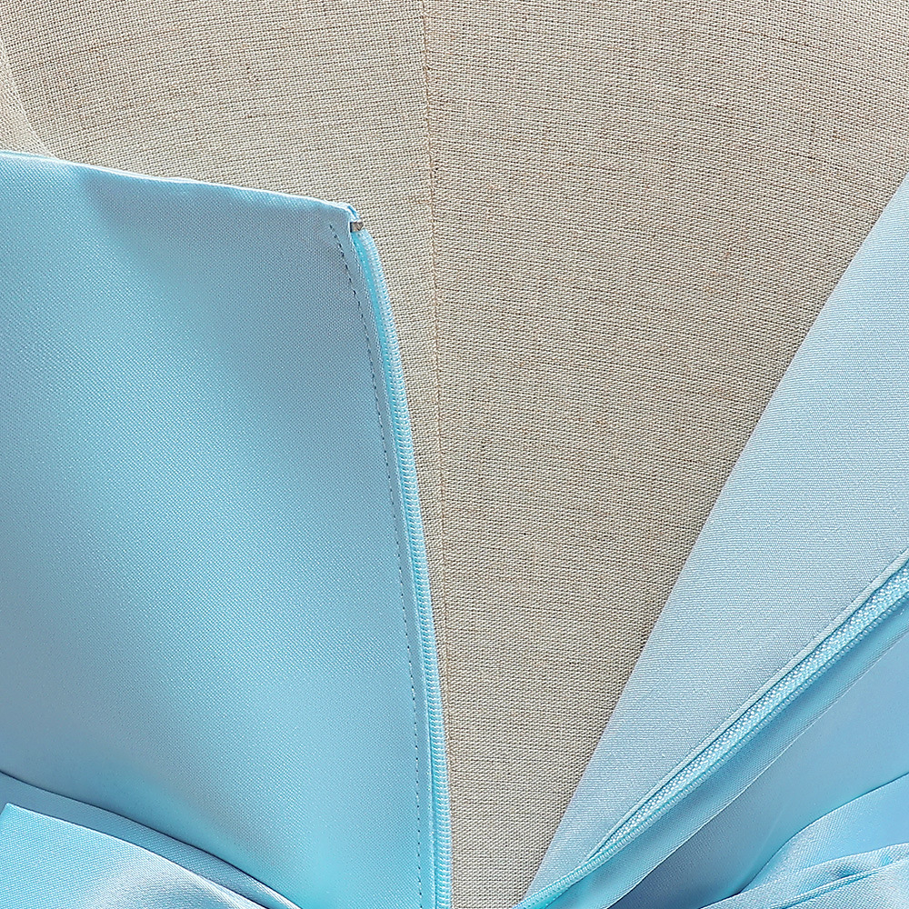 Mesh Rosette Sleeveless Midi Dresses - image 17