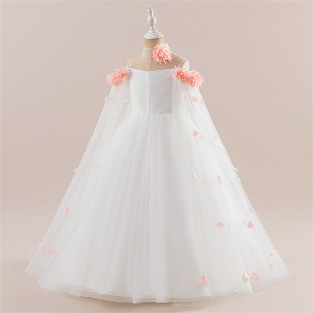 Mesh Rosette Sleeveless Midi Dresses - image 19