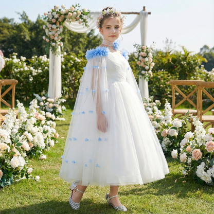 Mesh Rosette Sleeveless Midi Dresses - image 26