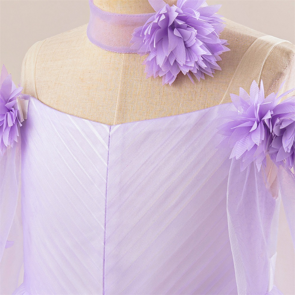 Mesh Rosette Sleeveless Midi Dresses - image 43