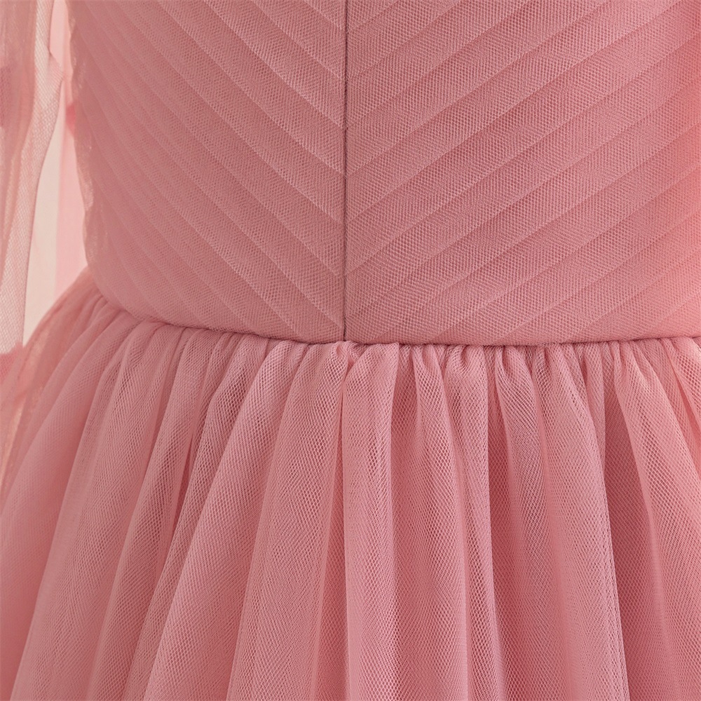 Mesh Rosette Sleeveless Midi Dresses - image 51