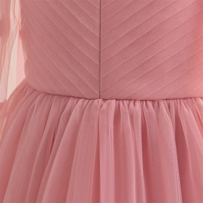 Mesh Rosette Sleeveless Midi Dresses - image 51