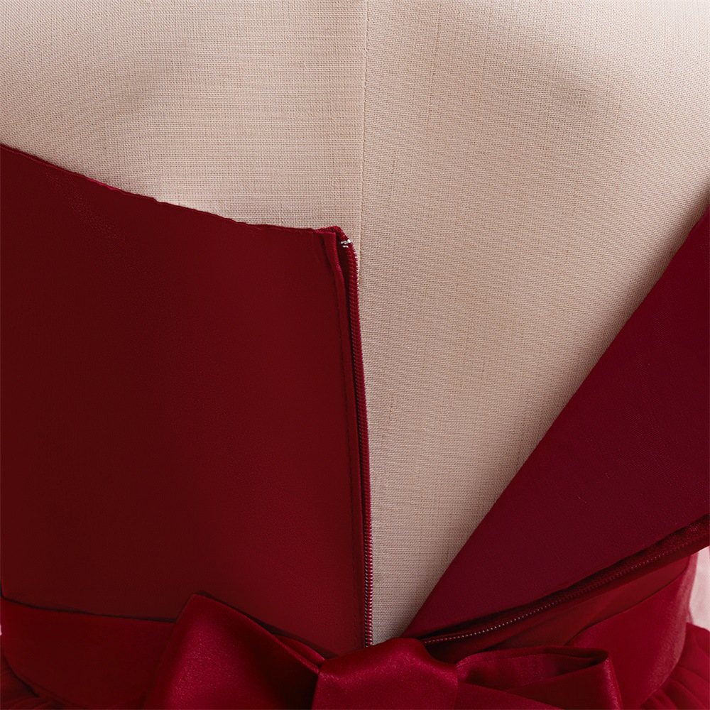 Mesh Rosette Sleeveless Midi Dresses - image 39