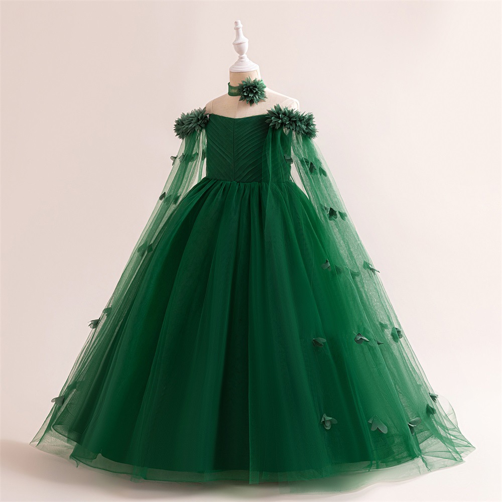 Mesh Rosette Sleeveless Midi Dresses - image 56