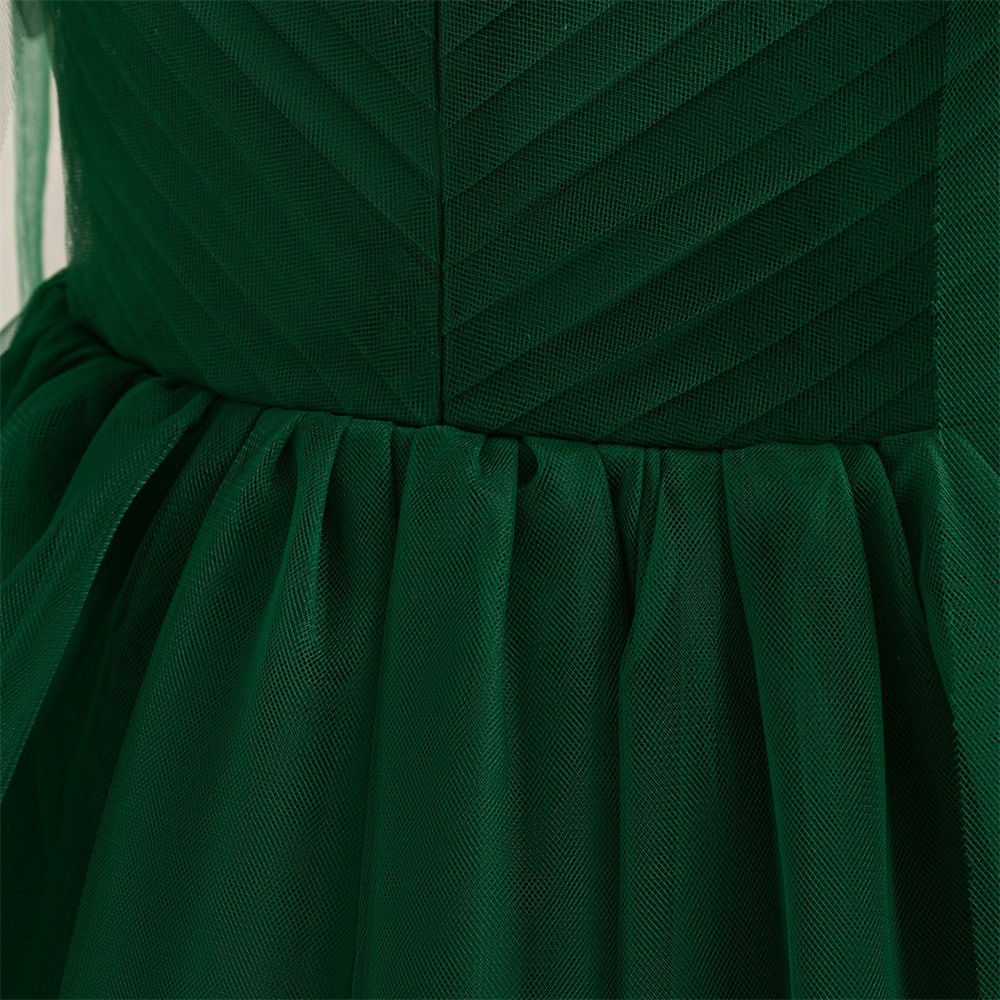 Mesh Rosette Sleeveless Midi Dresses - image 59