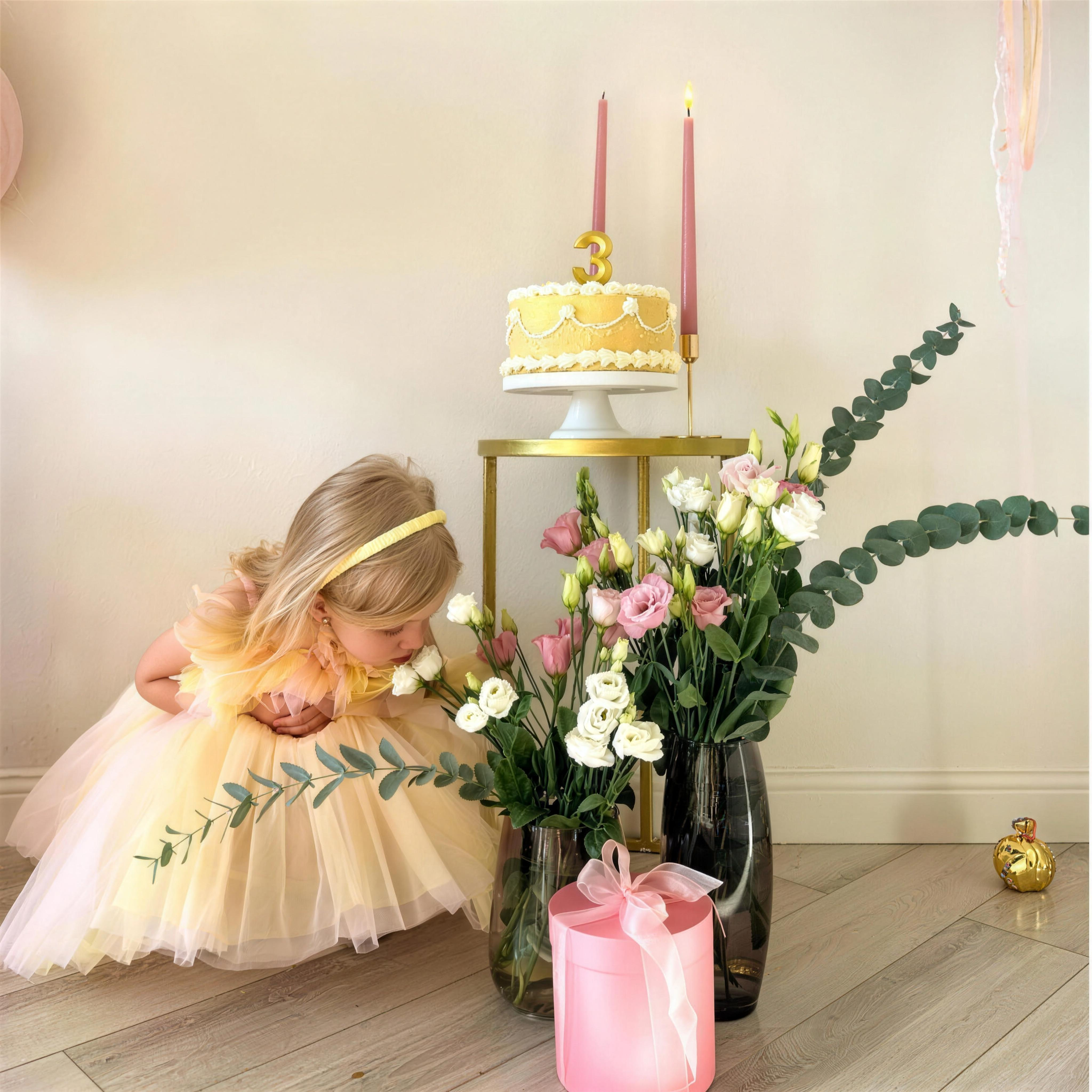 Mesh Rosette Sleeveless Midi Dresses - image 8