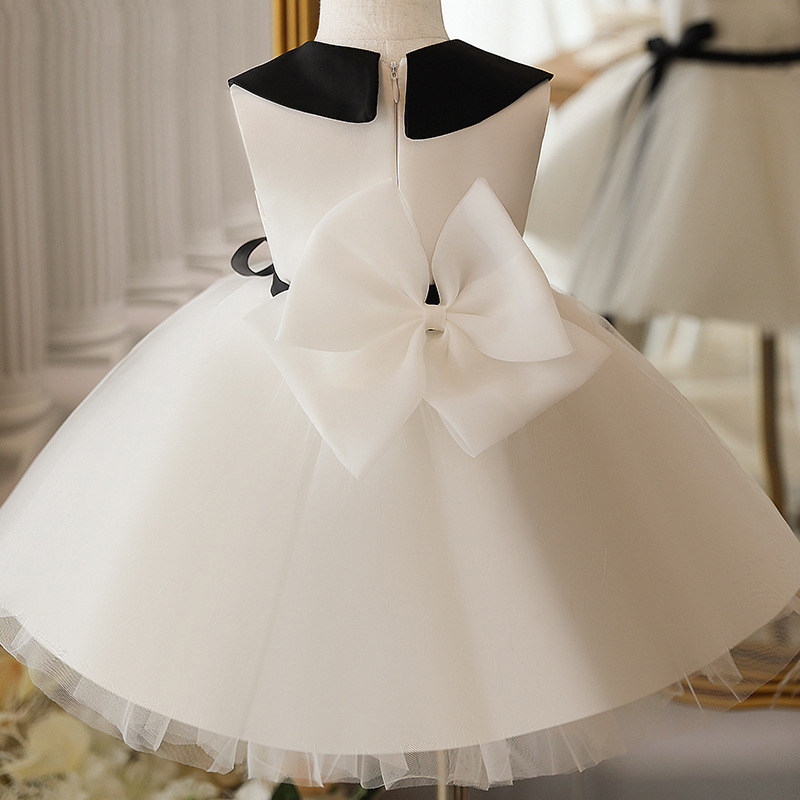 Mesh Bow Sleeveless Midi Dresses - image 3