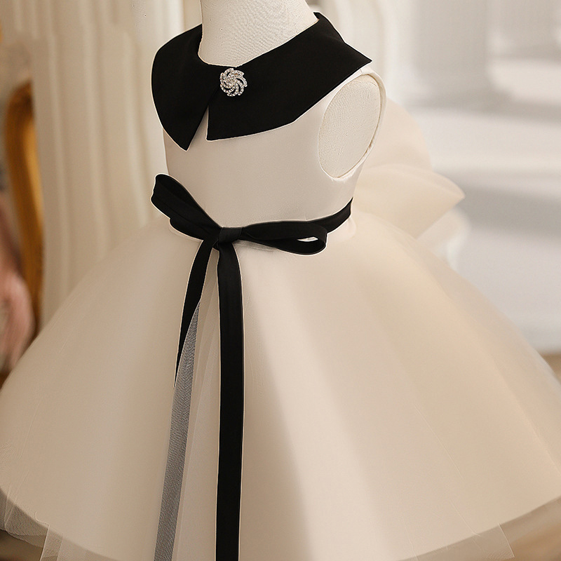 Mesh Bow Sleeveless Midi Dresses - image 2