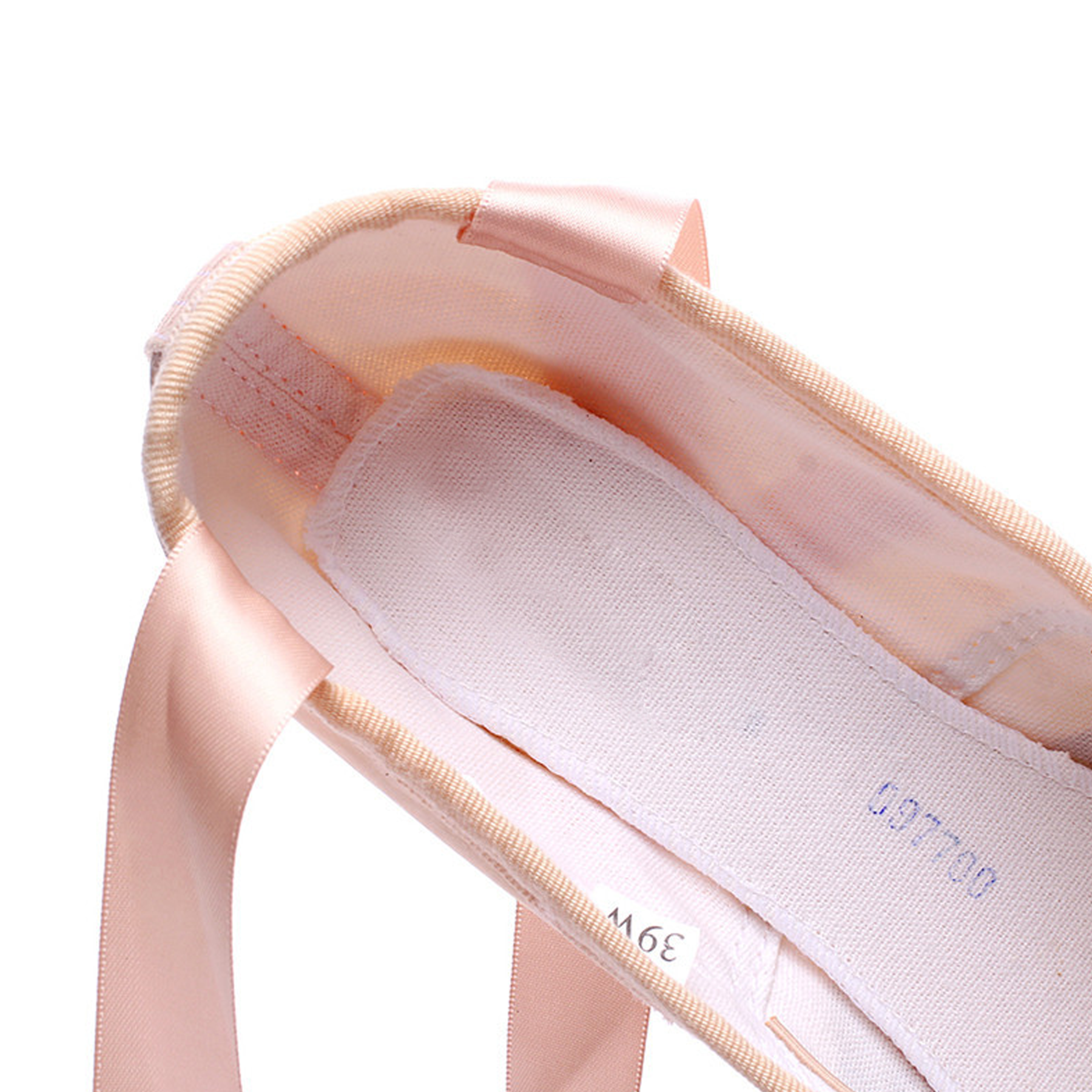 Solid Ribbon Ballet Square Toe Flats - image 4