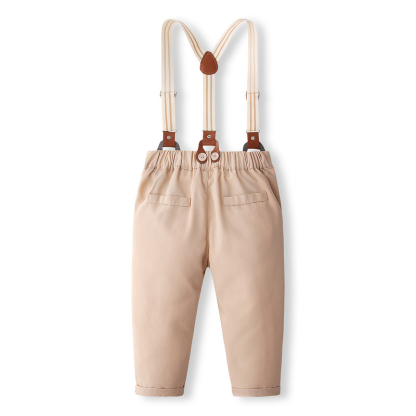 Cotton Bow Overalls Removable Long Sleeve Regular Two-piece Set - image 32