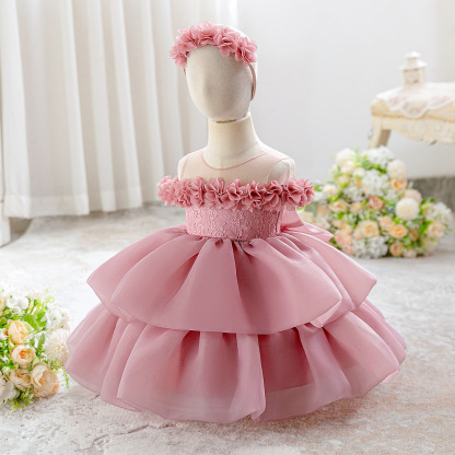 Organza Rosette Sleeveless Midi Dresses - image 7