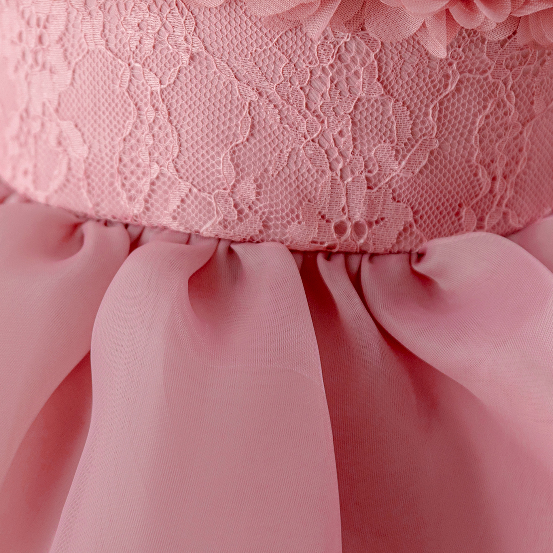 Organza Rosette Sleeveless Midi Dresses - image 11