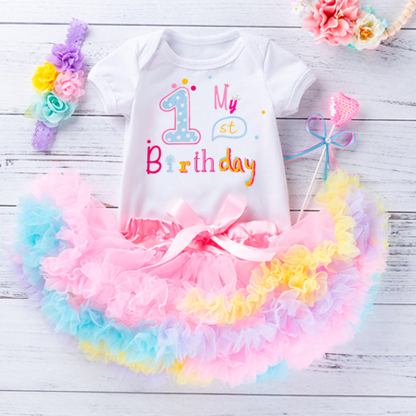 Mesh Knitted Bow Folds Gathered Short Sleeve Regular Two-piece Set - image 1