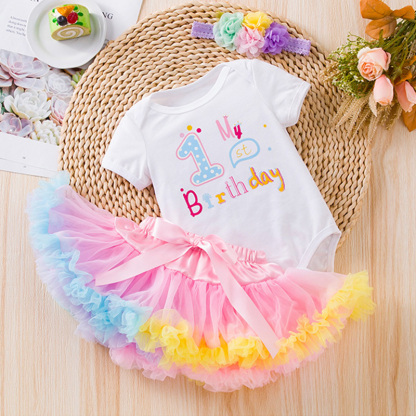 Mesh Knitted Bow Folds Gathered Short Sleeve Regular Two-piece Set - image 6