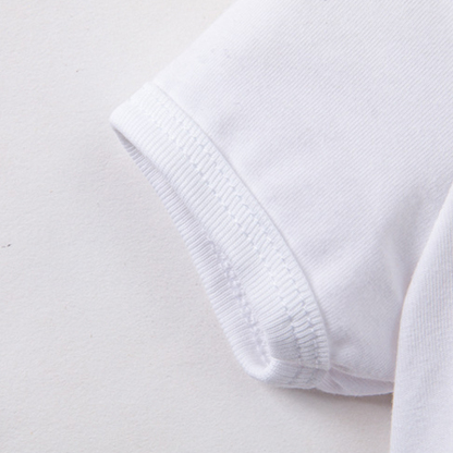 Mesh Knitted Bow Folds Gathered Short Sleeve Regular Two-piece Set - image 15