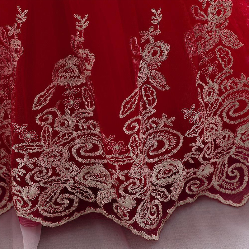 Mesh Lace Glitter Bow Lace Sequins Sleeveless Midi Dresses - image 38