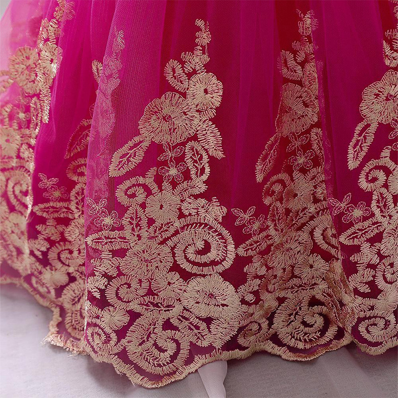 Mesh Lace Glitter Bow Lace Sequins Sleeveless Midi Dresses - image 46