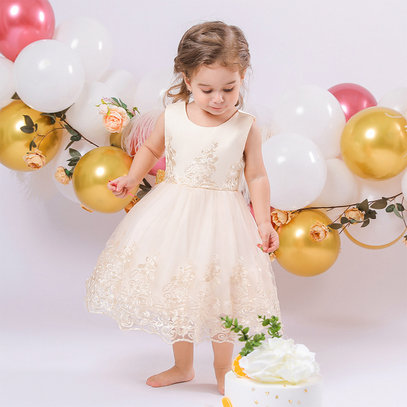 Mesh Lace Glitter Bow Lace Sequins Sleeveless Midi Dresses - image 10