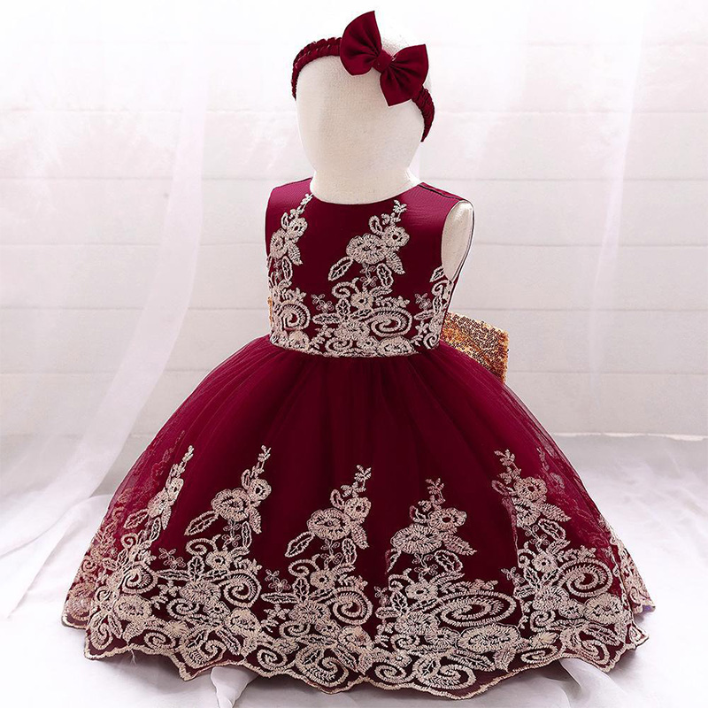 Mesh Lace Glitter Bow Lace Sequins Sleeveless Midi Dresses - image 49