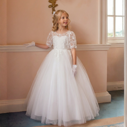 Mesh Backless Long Sleeve Maxi Dresses - image 2