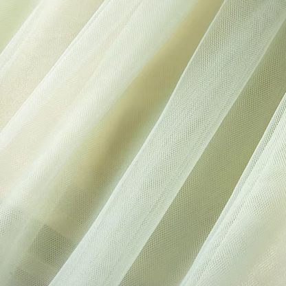 Mesh Rosette Sleeveless Midi Dresses - image 24