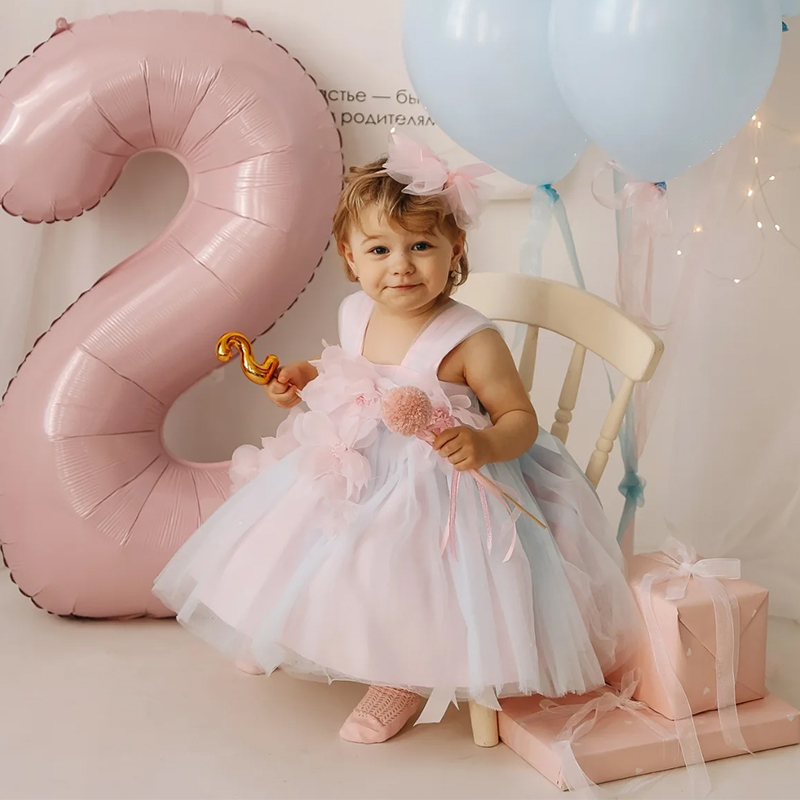 Mesh Rosette Sleeveless Midi Dresses - image 6