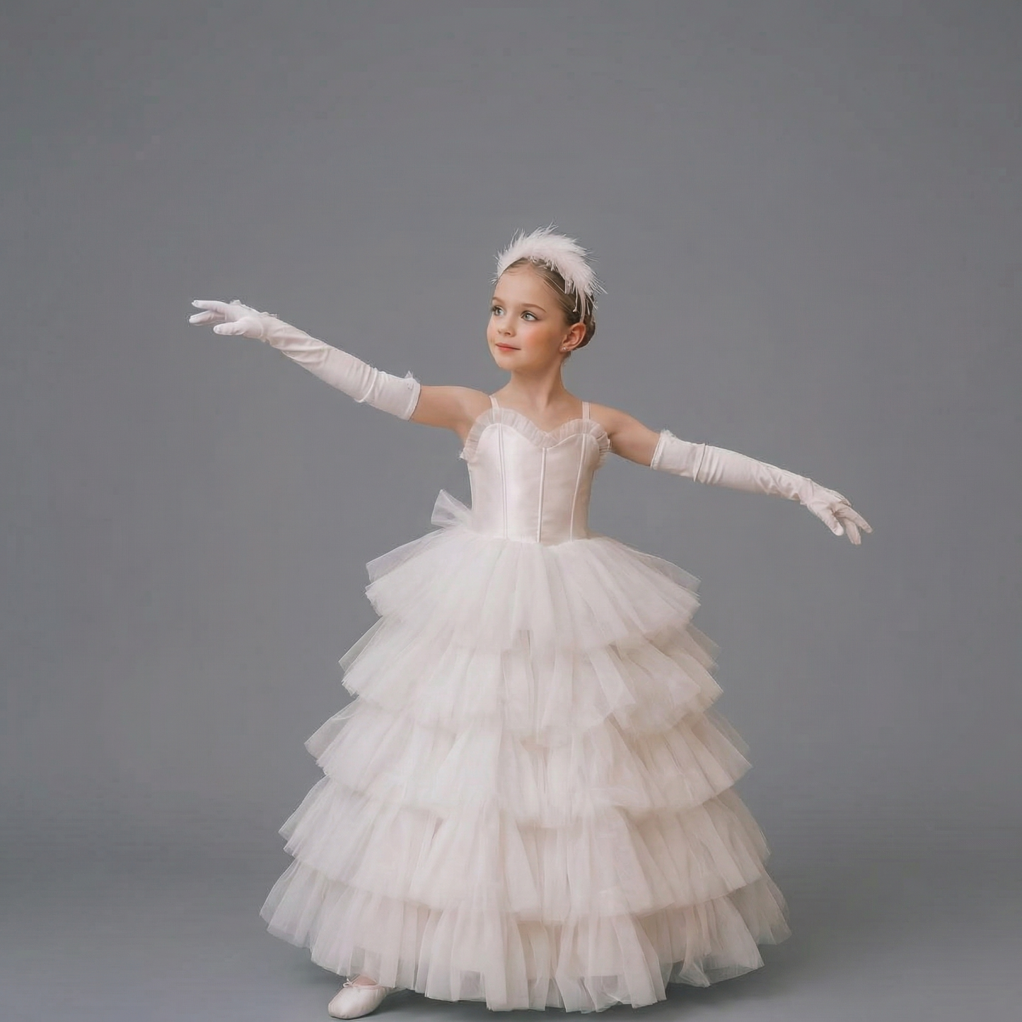 Chemical Fiber Split Joint Ballet Sleeveless Maxi Dresses - image 3