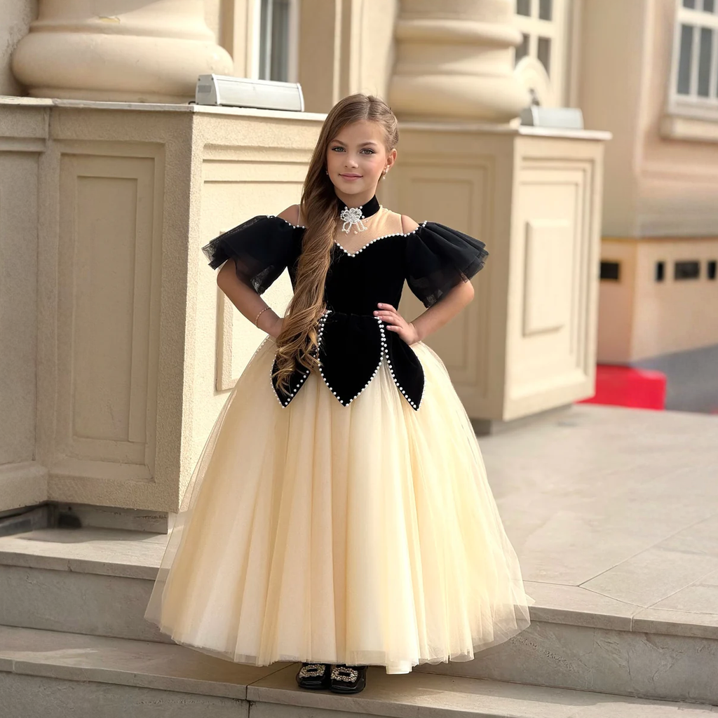 Velvet Rhinestone Cap Sleeve Maxi Dresses - image 2