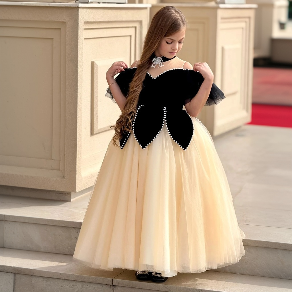 Velvet Rhinestone Cap Sleeve Maxi Dresses - image 3