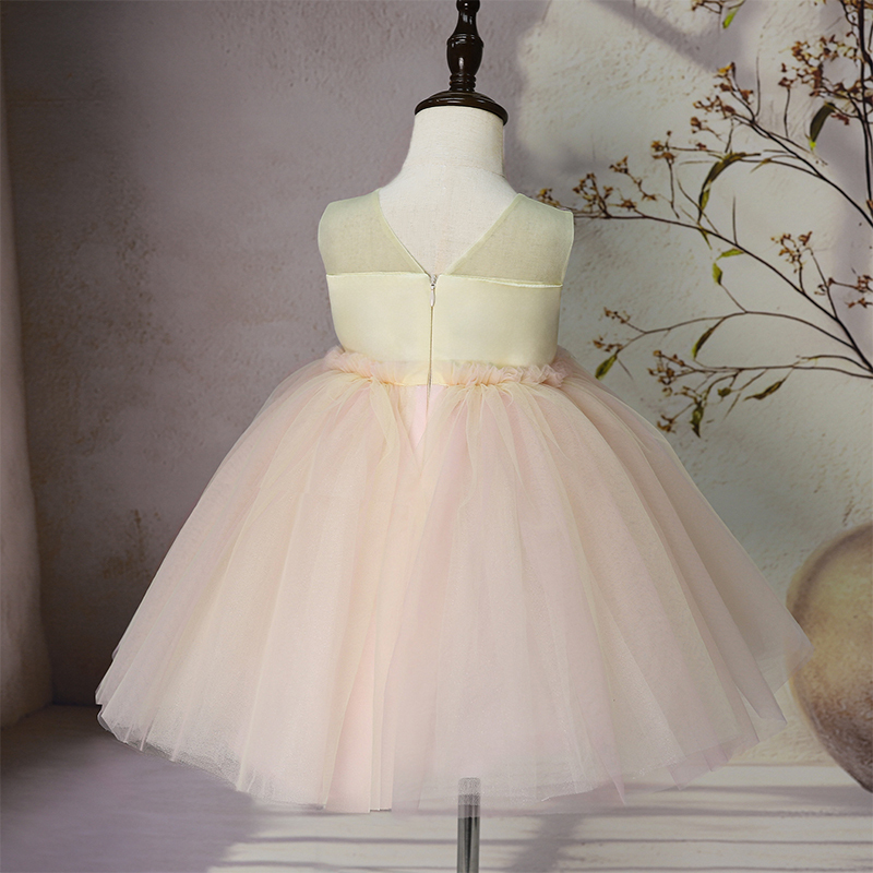 Mesh Rosette Sleeveless Midi Dresses - image 2